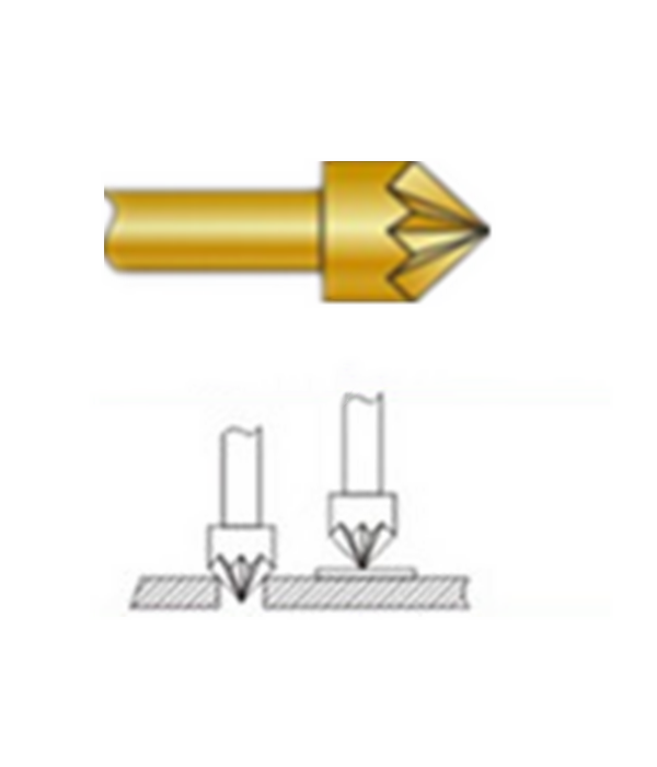 星型頭探針、探針用法圖、探針原理圖、測試探針圖片