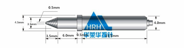 GP-11S、定位針、探針外徑為4.5mm ，長(zhǎng)度為35.5mm、ICT測(cè)試針、功能夾具定位針、測(cè)試針、五金配件